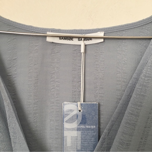 NEW SAMSOE SAMSOE Jolie Short Dress Blue XL - Picture 8 of 8